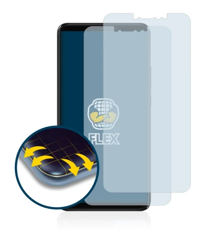 Image of the device Xiaomi Mi Max 3 with a wide variety of screen protectors.