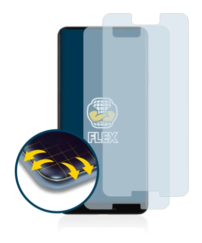 Image of the device Google Pixel 3 XL with a wide variety of screen protectors.