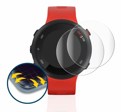 Image of the device Garmin Forerunner 45 with a wide variety of screen protectors.