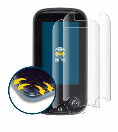 Image of the device Shimano Steps SC-E6100 with a wide variety of screen protectors.