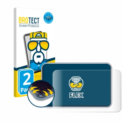 Front side of a product packaging with the brand logo BROTECT. Next to it is the device Tandem diabetes care t:slim X2 Insulin