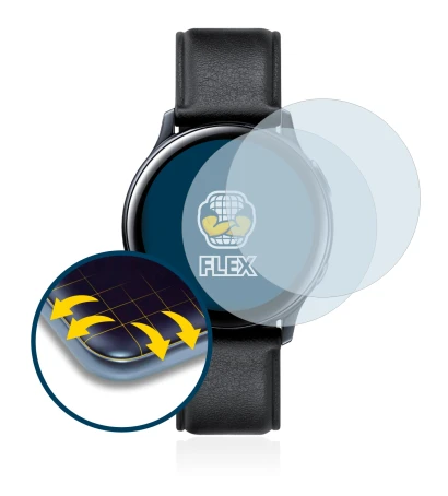 Image of the device Samsung Galaxy Watch Active 2 (44mm) with a wide variety of screen protectors.