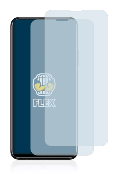 Image of the device Huawei Y9s with a wide variety of screen protectors.