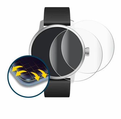Image of the device Withings ScanWatch (42 mm) with a wide variety of screen protectors.