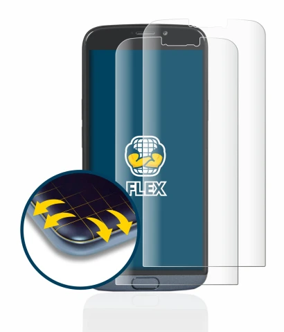 Image of the device Doro 8050 with a wide variety of screen protectors.