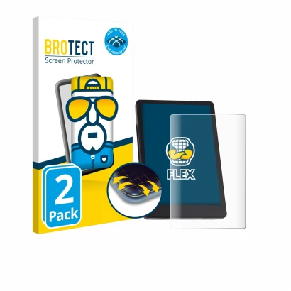 Front side of a product packaging with the brand logo BROTECT. Next to it is the device BMZ DS103 shown with the corresponding