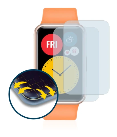 Image of the device Huawei Watch Fit with a wide variety of screen protectors.