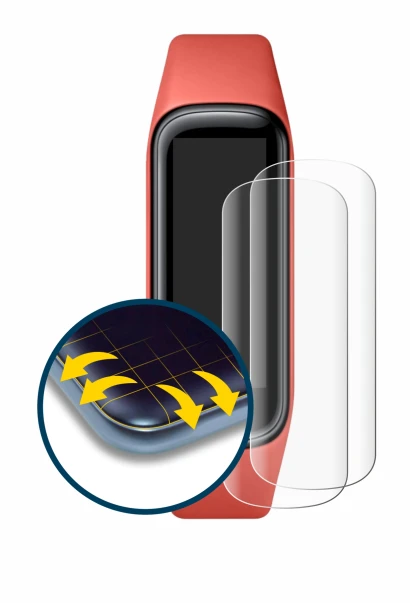 Image of the device Samsung Galaxy Fit2 with a wide variety of screen protectors.