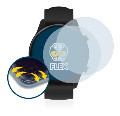 Image of the device Xiaomi Mi Watch 2021 with a wide variety of screen protectors.