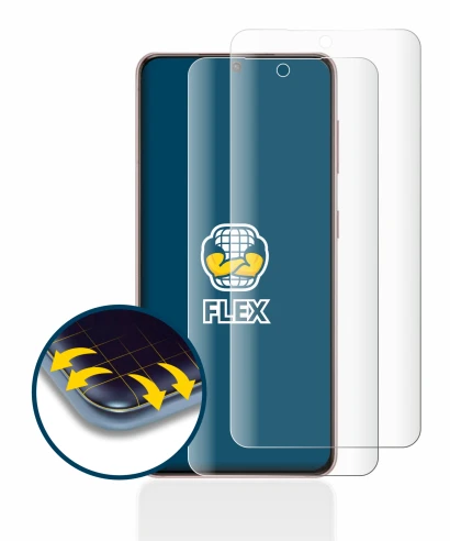 Image of the device Samsung Galaxy S21 5G with a wide variety of screen protectors.