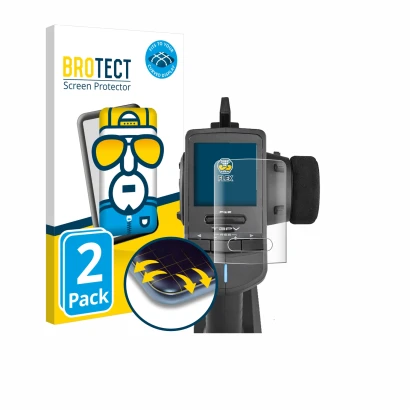Front side of a product packaging with the brand logo BROTECT. Next to it is the device Futaba T3PV shown with the correspondi