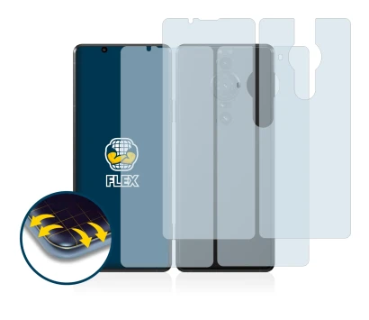 Image of the device Sony Xperia Pro-I (Front+Back) with a wide variety of screen protectors.