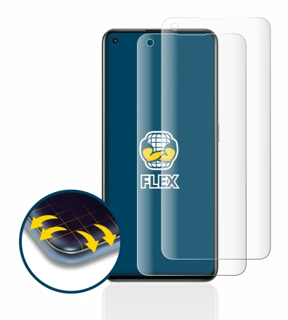 Image of the device realme GT 2 Pro with a wide variety of screen protectors.