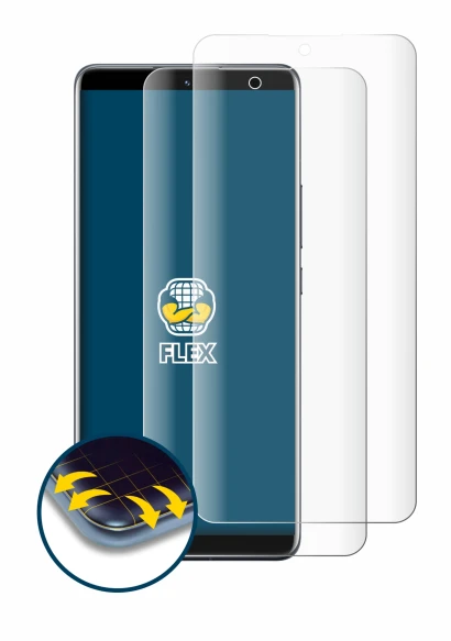 Image of the device Xiaomi 12 Pro with a wide variety of screen protectors.