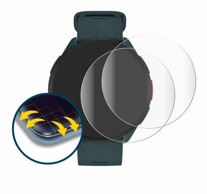 Image of the device Polar Pacer with a wide variety of screen protectors.