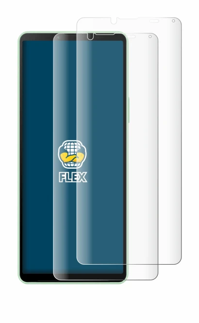 Image of the device Sony Xperia 10 V with a wide variety of screen protectors.