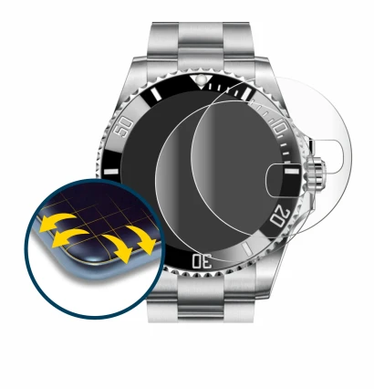 Image of the device Rolex Submariner 16610 (Date) with a wide variety of screen protectors.