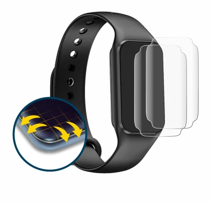 Image of the device Blackview BV-R1 with a wide variety of screen protectors.