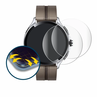 Image of the device Xiaomi Watch 2 Pro with a wide variety of screen protectors.