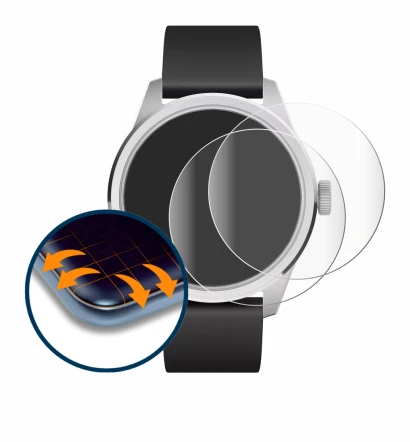 Image of the device Withings ScanWatch 2 (42 mm) with a wide variety of screen protectors.