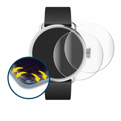 Image of the device Withings ScanWatch 2 (38 mm) with a wide variety of screen protectors.
