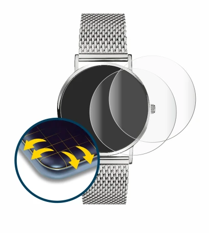 Image of the device Liebeskind New Case Mesh (34 mm) with a wide variety of screen protectors.