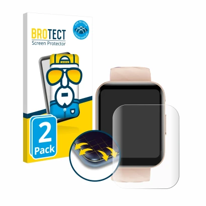 Front side of a product packaging with the brand logo BROTECT. Next to it is the device RUIMEN D1 shown with the corresponding