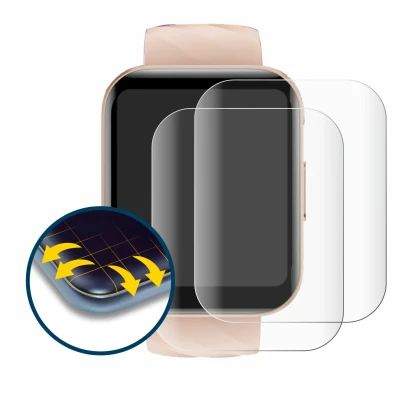 Image of the device RUIMEN D1 with a wide variety of screen protectors.