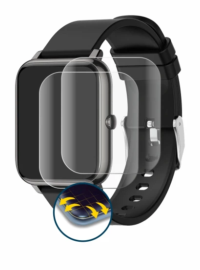Image of the device Popglory IP67 1.4" with a wide variety of screen protectors.