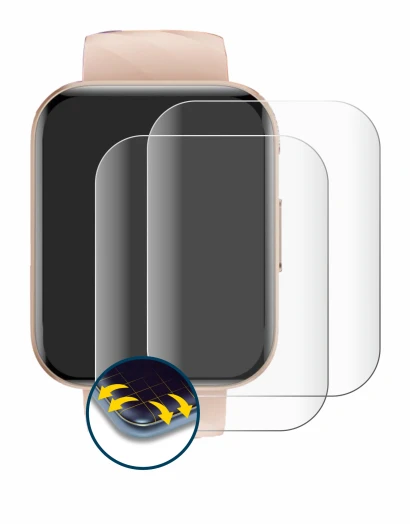 Image of the device RUIMEN H1 with a wide variety of screen protectors.
