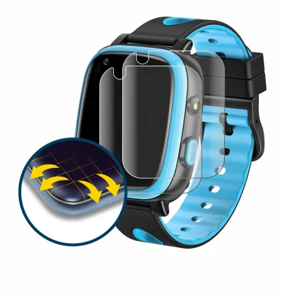Image of the device Aduogeng T5 with a wide variety of screen protectors.