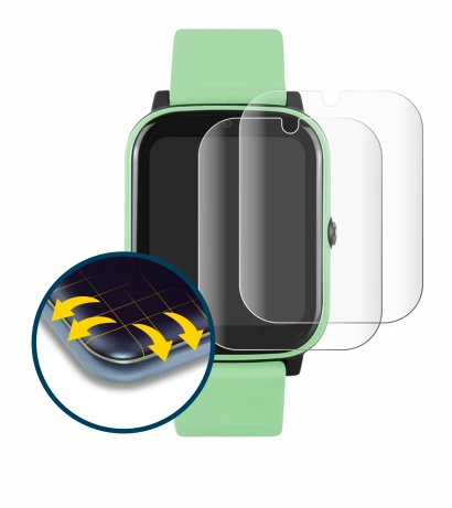 Image of the device One2Track Connect NEXT with a wide variety of screen protectors.