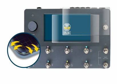 Image of the device Neural DSP Quad Cortex with a wide variety of screen protectors.