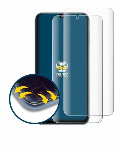 Image of the device Samsung Galaxy M34 with a wide variety of screen protectors.