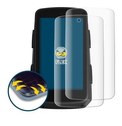 Image of the device Hammerhead Karoo 3 with a wide variety of screen protectors.