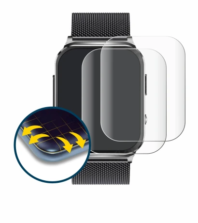 Image of the device Kardena Care Pro 2 (rectangular) with a wide variety of screen protectors.