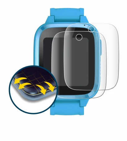 Image of the device Xplora Kidzi Watch with a wide variety of screen protectors.