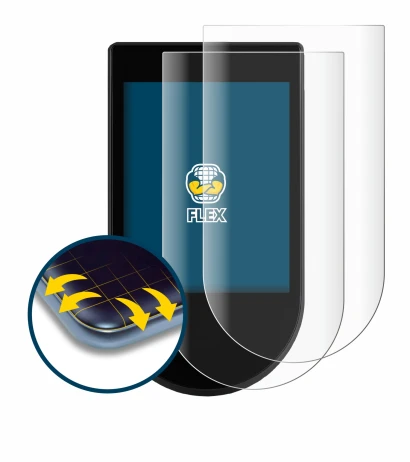 Image of the device SoFlow SO1+ with a wide variety of screen protectors.