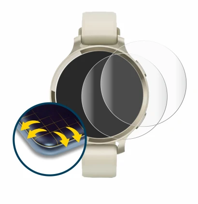 Image of the device Garmin Lily 2 Active with a wide variety of screen protectors.