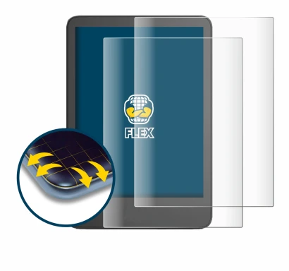 Image of the device Amazon Kindle 2024 with a wide variety of screen protectors.