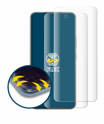 Image of the device Xiaomi 15 Pro with a wide variety of screen protectors.