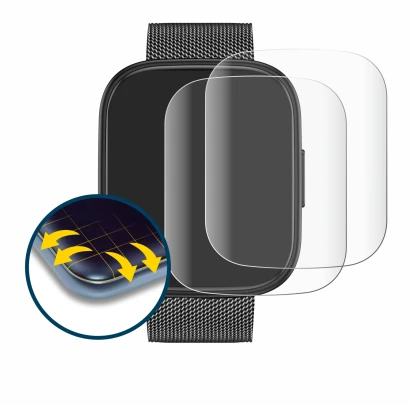 Image of the device Levowatch Doitx 3 with a wide variety of screen protectors.
