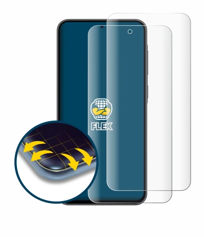 Image of the device Samsung Galaxy A36 5G with a wide variety of screen protectors.