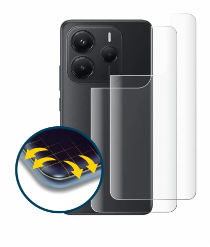 Image of the device Xiaomi Redmi Note 14 (Back) with a wide variety of screen protectors.