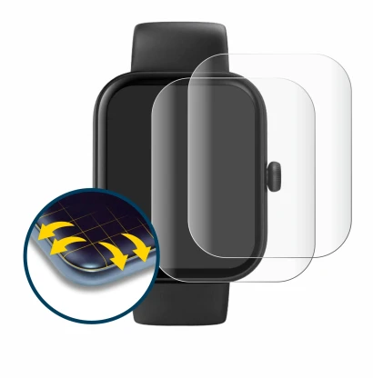 Image of the device Hama Fit Watch 5000 with a wide variety of screen protectors.