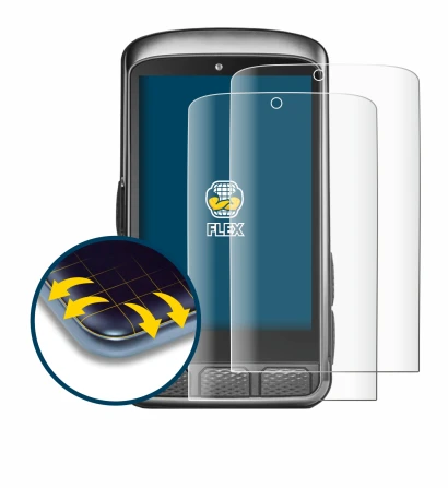Image of the device Wahoo Elemnt ACE with a wide variety of screen protectors.