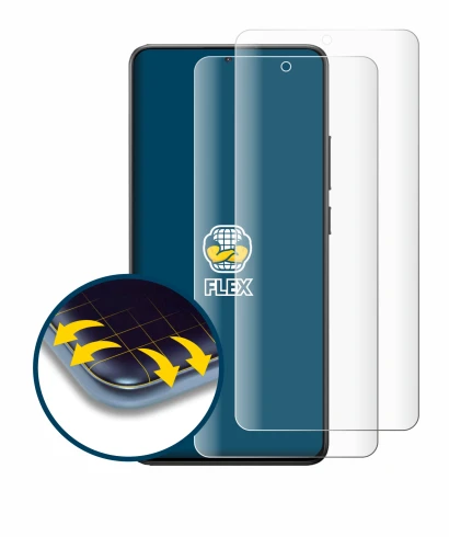 Image of the device Xiaomi Poco X7 Pro with a wide variety of screen protectors.