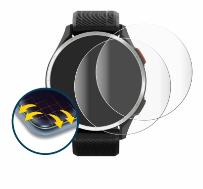 Image of the device Garmin Approach S44 with a wide variety of screen protectors.