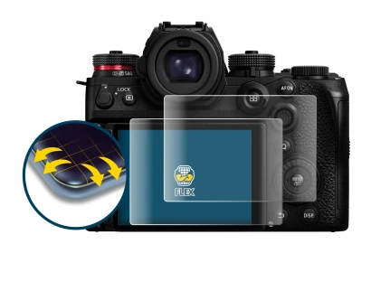Image of the device Panasonic Lumix S1R II with a wide variety of screen protectors.