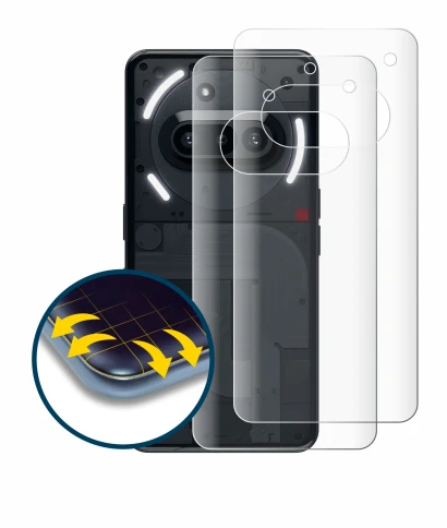 Image of the device Nothing Phone (3a) (Back) with a wide variety of screen protectors.